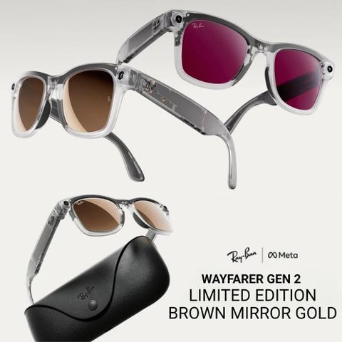  Kính Thông Minh Ray-Ban Meta Wayfarer Gen 2 Limited Edition – Chính Hãng, New Seal 