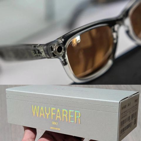  Kính Thông Minh Ray-Ban Meta Wayfarer Gen 2 Limited Edition – Chính Hãng, New Seal 