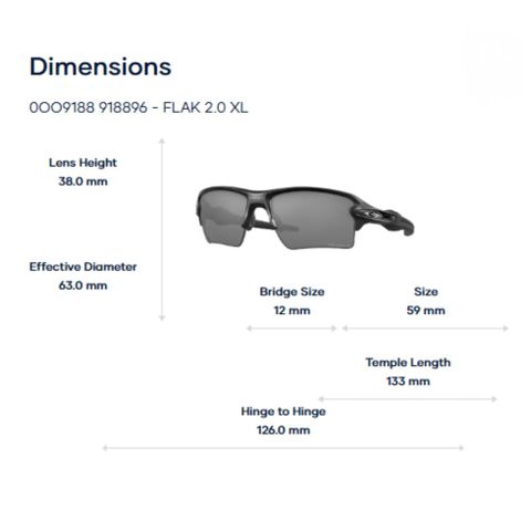  Oakley Flak 2.0 xl 0OO9188 Kính Mát – Tem Chính Hãng Luxottica 
