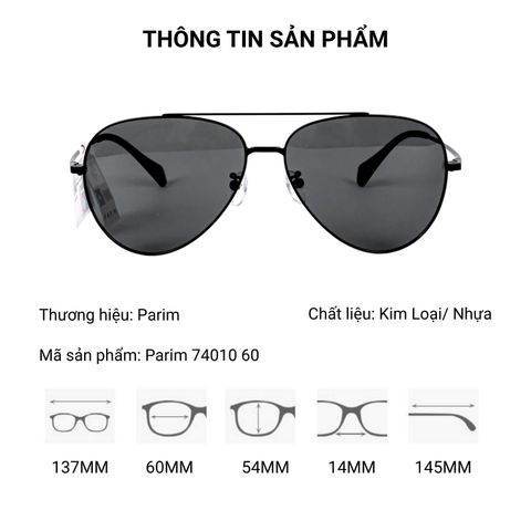  Parim 74010 60 Kính Mát - Chính Hãng 