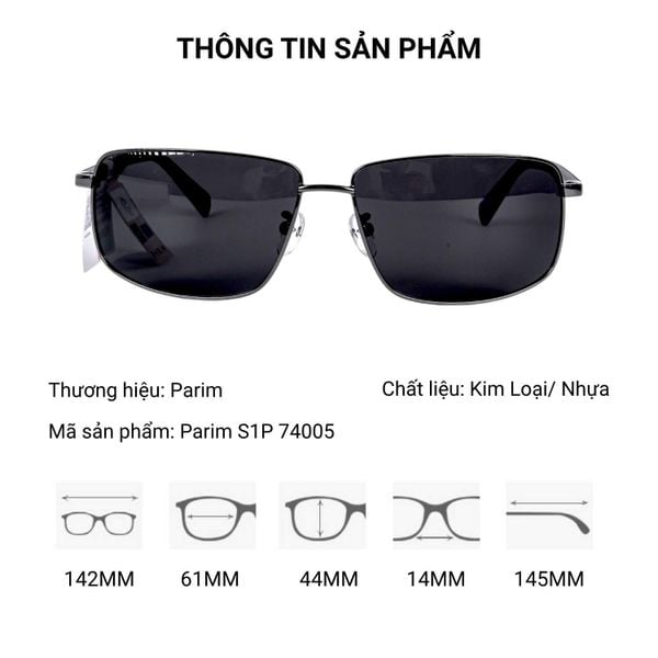 Parim S1P 74005 Kính Mát