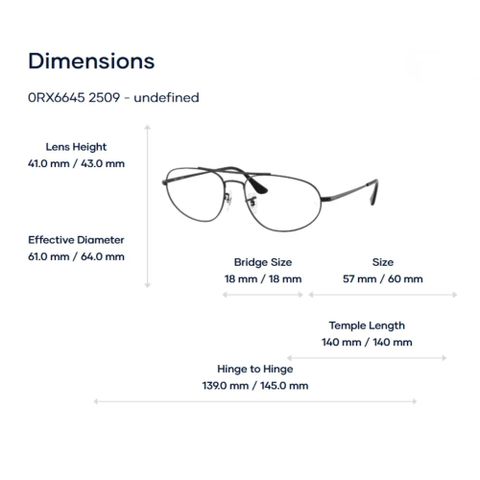  Gọng Kính Ray-Ban Explorer IV 0RX6645 – Tem Chính Hãng Luxottica 