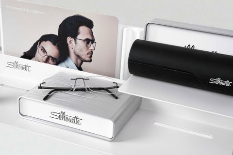  Silhouette The Wave 5567 Kính Không Gọng – Tem Chính Hãng 101 