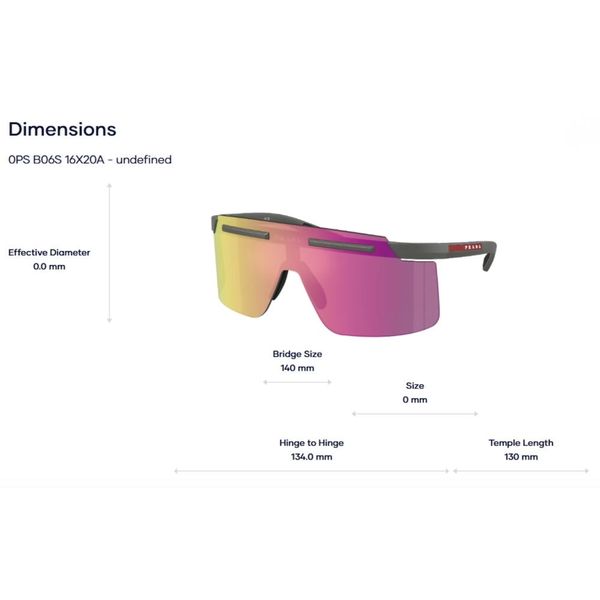 Sunglasses Prada Linea Rossa 0PS B06S – Kính Thể Thao Đỉnh Cao, Chuẩn Phong Cách Ý