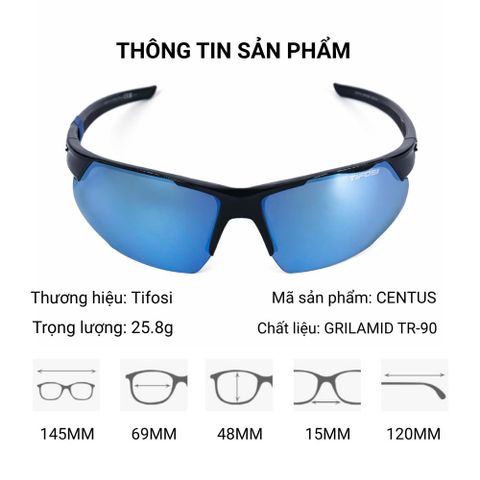  Sunglass, Centus Kính Mát Thể Thao Chính Hãng 