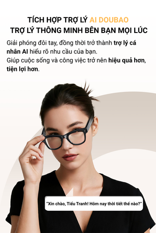  Aison M02 Kính Thông Minh Dịch Thuật AI, Camera 08, Hộp Sạc, Tuyển Phát Wifi, Nghe Gọi 
