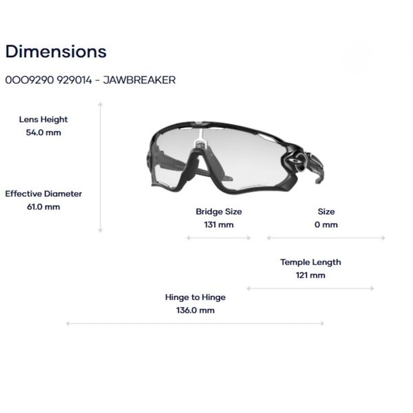  Kính Mát Thể Thao Oakley Jawbreaker 0OO9290 – Tem Chính Hãng Luxottica. 