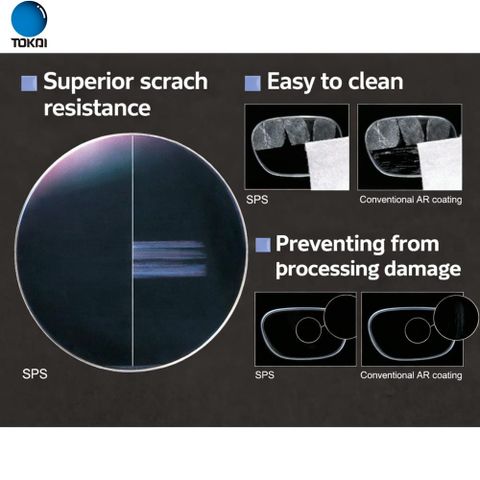  Tokai 1.70 Sereno IS SPS UV400 – Kính Đa Tròng Nhật Bản Siêu Mỏng 
