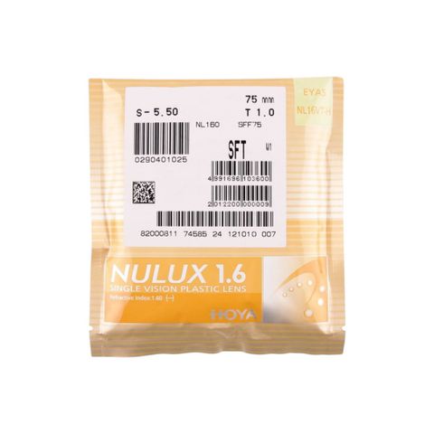  Tròng Kính Hoya Nulux Cao Cấp 1.60SFT 