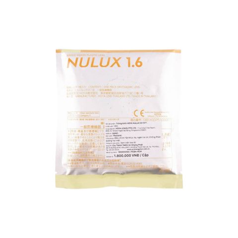  Tròng Kính Hoya Nulux Cao Cấp 1.60SFT 