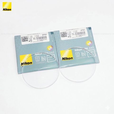  Nikon Lite AS Pure Blue UV Tròng Kính Chống Ánh Sáng Xanh 