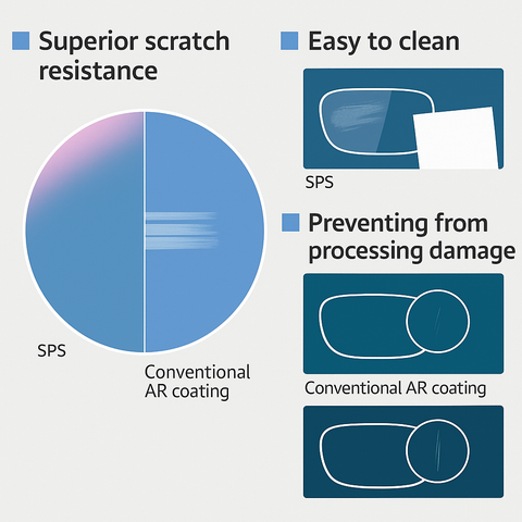  Tròng Kính Tokai Super Power Shield 1.60/1.70 AS SPS UV400 - Nhật Bản Siêu Mỏng Chính Hãng 