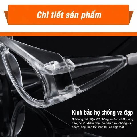  Kính Bảo Hộ Vangood DK3 – Lắp Được Tròng Theo Độ Tùy Chỉnh 