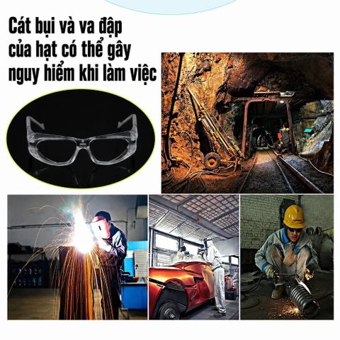  Kính Bảo Hộ Vangood DK3 – Lắp Được Tròng Theo Độ Tùy Chỉnh 