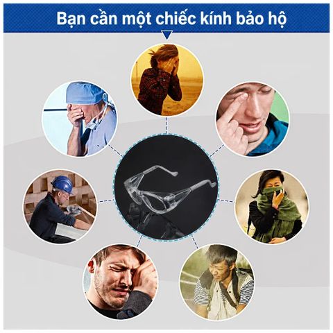  Kính Bảo Hộ Vangood DK3 – Lắp Được Tròng Theo Độ Tùy Chỉnh 