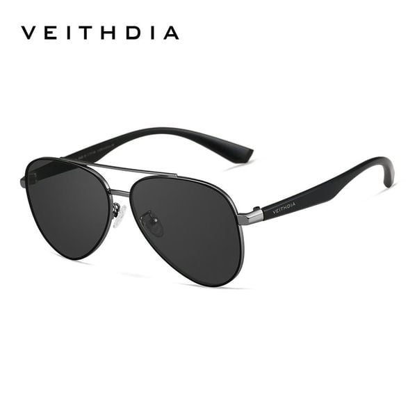 Veithdia 8255 Kính Mát Aviator Phân Cực Polarized