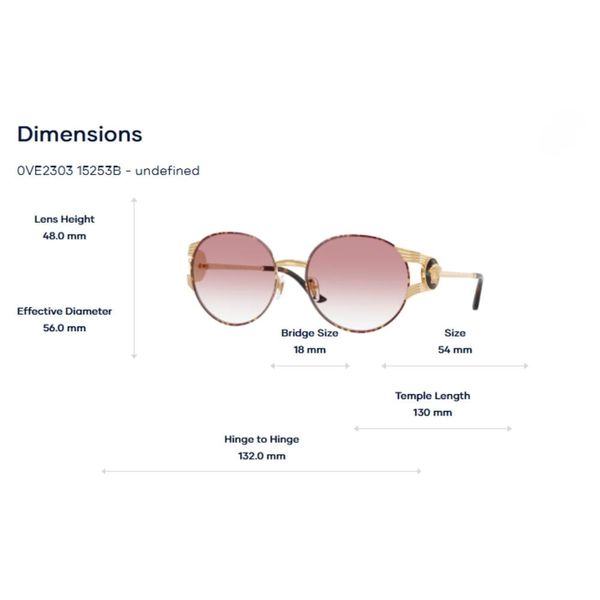  Kính Mát Versace 0VE2303 - Tem Chính Hãng Luxottica 