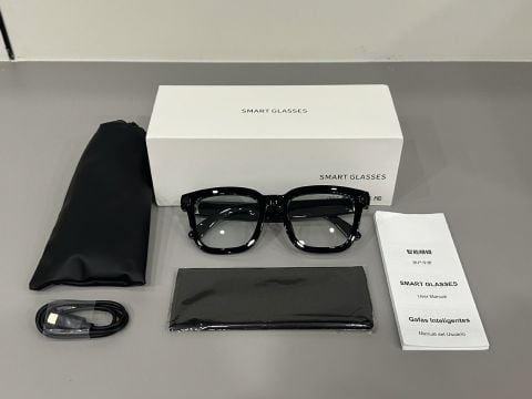  Kính Thông Minh Aison V03 - Có Camera, Ai, Quay video, Tai Nghe, Lắp Được Tròng Có Độ 