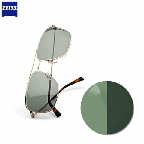  Zeiss AdaptiveSun Polarized Digital Light 2 3D Tròng Kính Râm Phân Cực Đổi Màu với Lớp Phủ DuraVision Gold 