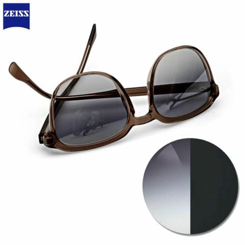  Zeiss AdaptiveSun Polarized Digital Light 2 3D Tròng Kính Râm Phân Cực Đổi Màu với Lớp Phủ DuraVision Gold 