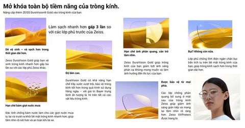  Zeiss AdaptiveSun Digital Light 2 3D – Tròng Kính Râm Thông Minh Duravision Gold 