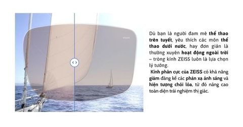  Zeiss Digital Light 2 3D Polarized Tròng Kính Phân Cực với Lớp Phủ Duravision Gold 