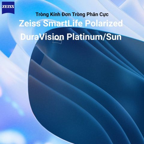  Zeiss SmartLife Polarized/SmartLife Polarized Individual – Tròng Kính Đơn Tròng Phân Cực Lớp Phủ DuraVision Platinum/Sun 