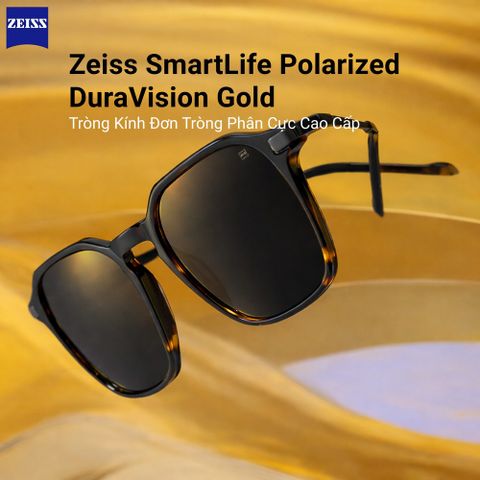  Zeiss SmartLife/Individual Polarized DuraVision Gold – Tròng Kính Đơn Tròng Phân Cực Cao Cấp 