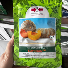 Hạt giống Bí đỏ lai F1 SUPREMA East-West Seed (Hai Mũi Tên Đỏ) - Gói 20 gram