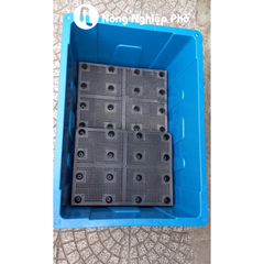 Chậu Aquaponics 45L chậu nhựa cứng trồng rau củ quả tại nhà - Không logo