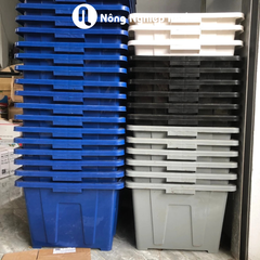 Chậu Aquaponics 45L chậu nhựa cứng trồng rau củ quả tại nhà - Không logo