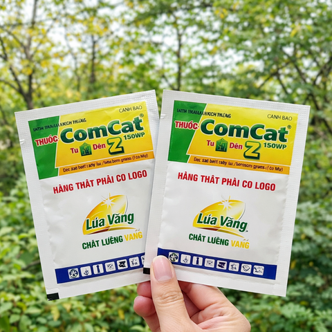 Comcat Lúa Vàng 150WP (7.55g) - Tăng đề kháng cây trồng, ức chế vàng lùn, lùn lá