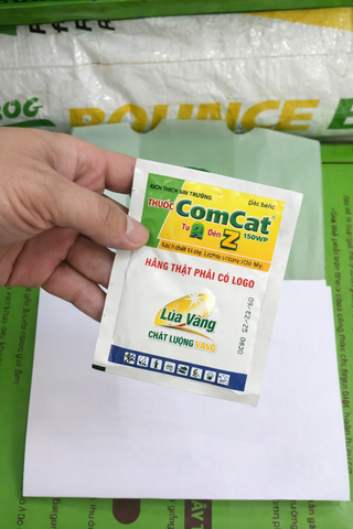 Comcat Lúa Vàng 150WP (7.55g) - Tăng đề kháng cây trồng, ức chế vàng lùn, lùn lá