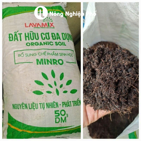 Đất hữu cơ đa dụng POTTING SOIL LAVAMIX - Bao 50dm3