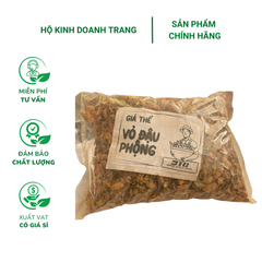 Giá thể vỏ lạc - đậu phộng trồng phong lan - Túi 5dm3