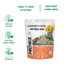 Giá Thể Trộn Sẵn Cao Cấp Trồng Sen Đá, Xương Rồng- PROMIX - Túi 3L - tại CH Hà Nội