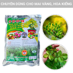 Phân NPK 17-17-17 chuyên dùng hoa mai, hoa kiểng - Gói 200 gram