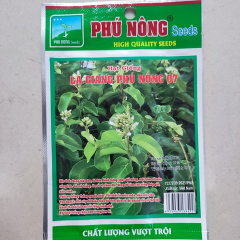 Hạt giống Lá giang PN 7 - Gói 5 hạt