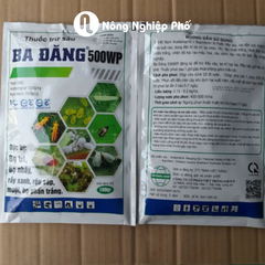 Thuốc trừ sâu BA ĐĂNG 500WP đặc trị bọ trĩ, rệp sáp - Gói 20 gram