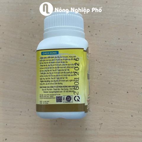 Phân bón lá vi lượng Vua ra rễ cực mạnh - Lọ 100gr