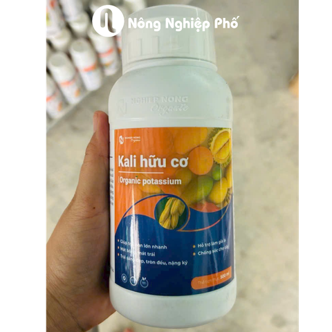 Phân bón Hỗn Hợp KALI Hữu Cơ giúp mát bông mát trái, trái sáng đẹp tròn đều - Chai 500ml