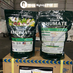 Phân bón EPNON K-HUMATE Cải tạo bề mặt đất, Hạ phèn, khử mặn, giải độc hữu cơ, giúp cây ra rễ cực mạnh - Túi zip 1kg