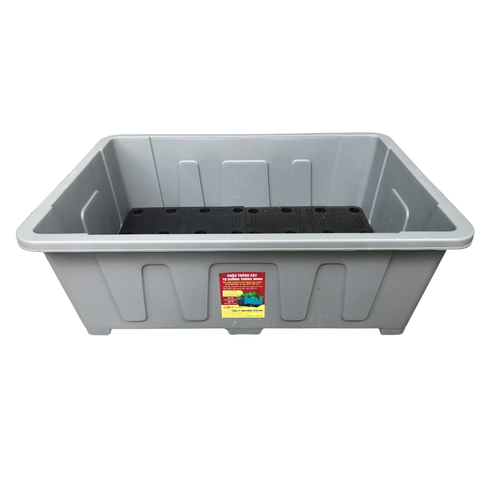 Chậu trồng rau Aquaponics 45L – Chậu nhựa cứng trồng rau củ quả tại nhà