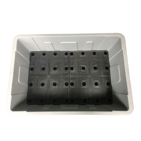 Chậu trồng rau Aquaponics 45L – Chậu nhựa cứng trồng rau củ quả tại nhà