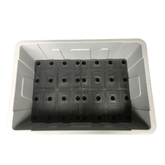 Chậu trồng rau Aquaponics 45L – Chậu nhựa cứng trồng rau củ quả tại nhà