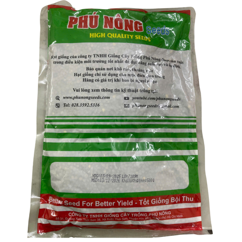 Hạt giống Cải củ trắng New Zealand 888 (Cải mầm) Phú Nông