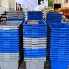 Chậu trồng rau Aquaponics 45L – Trồng rau củ quả, cây ăn trái tại nhà