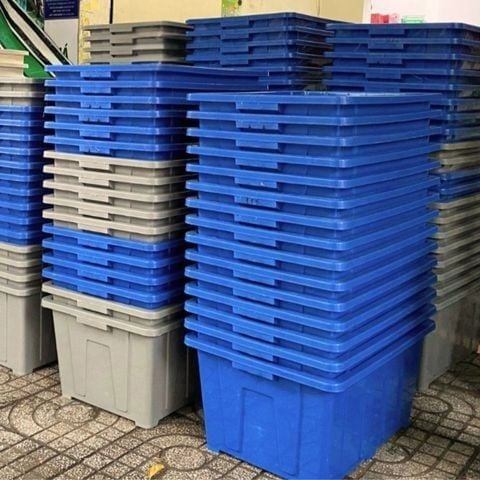 Chậu trồng rau Aquaponics 45L – Trồng rau củ quả, cây ăn trái tại nhà