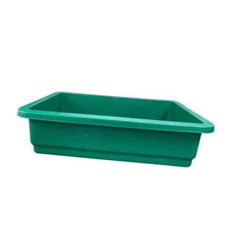 Chậu trồng rau hình chữ nhật 63x41x16cm - Nhựa PP bền màu, thoát nước tốt