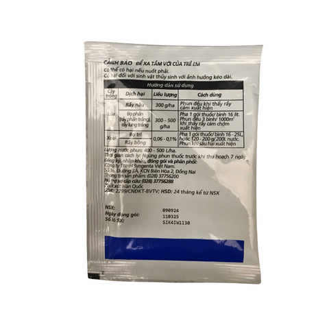 Thuốc trừ sâu CHESS 50WG (Gói 25 gram)- Đặc trị rầy nâu, rầy phấn trắng, bọ trĩ